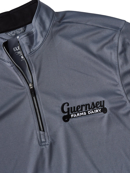 Guernsey Gray Athletic Long Sleeve Quarter Zip