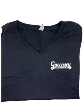 Guernsey Ladies V Neck T-Shirt