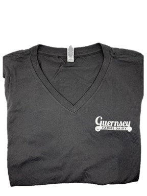 Guernsey Ladies V Neck T-Shirt