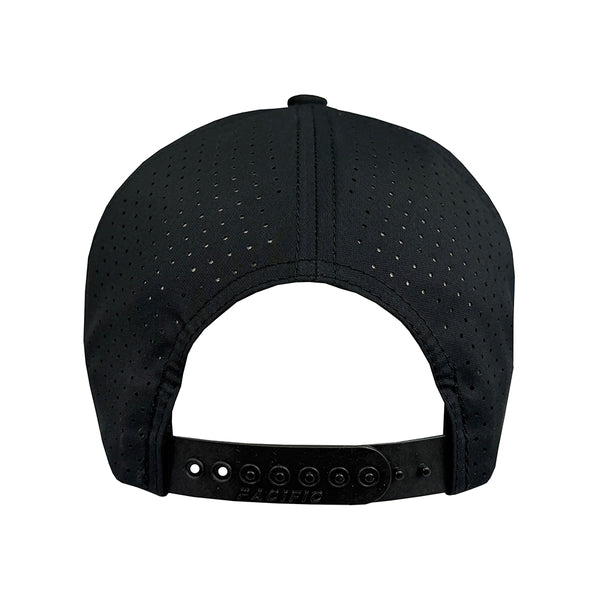 Black Rope Front Cap