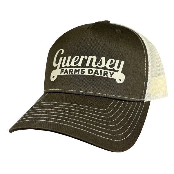 Snapback cap- Chocolate Chip with Vanilla Mesh