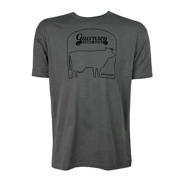 Guernsey Cow Outline Tee