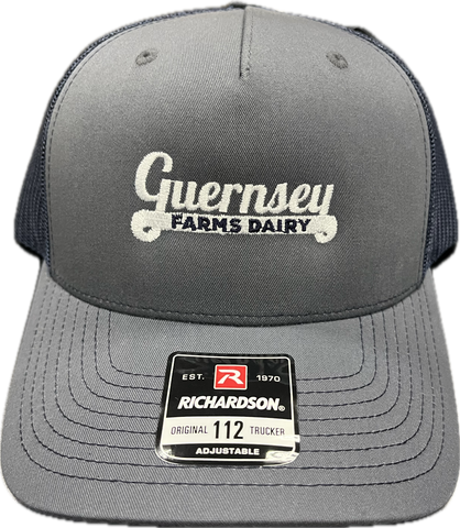 Richardson Navy/Grey Embroidered Hat